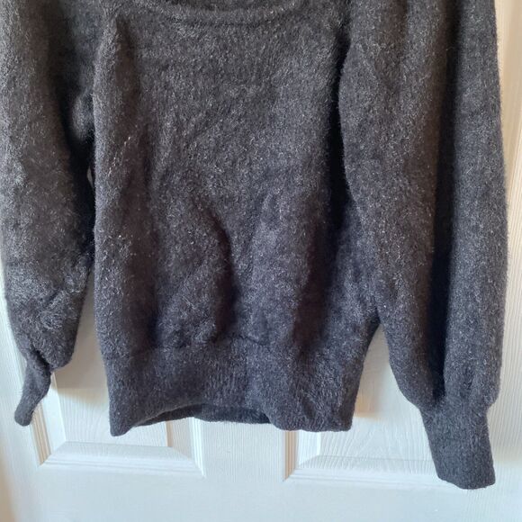 Cupcake Sweater Women’s Size XS Black Scoop Neck Pullover Lightweight - Picture 4 of 9